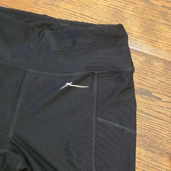 3 for $35   NWOT Black GOTTEX Full Length Leggings sz S - Picture 2 of 6